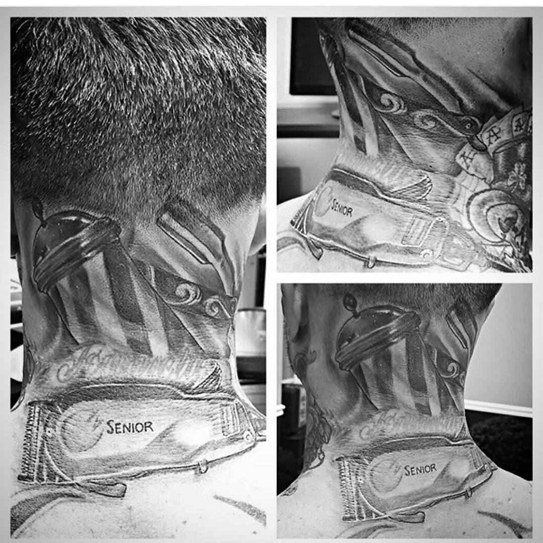 Game Face Tattoo