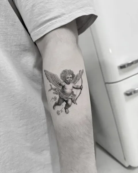 천사, 아기천사, 소년