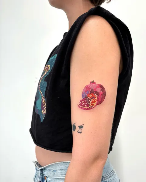 Flower, 석류, Rose, 사과, 과일