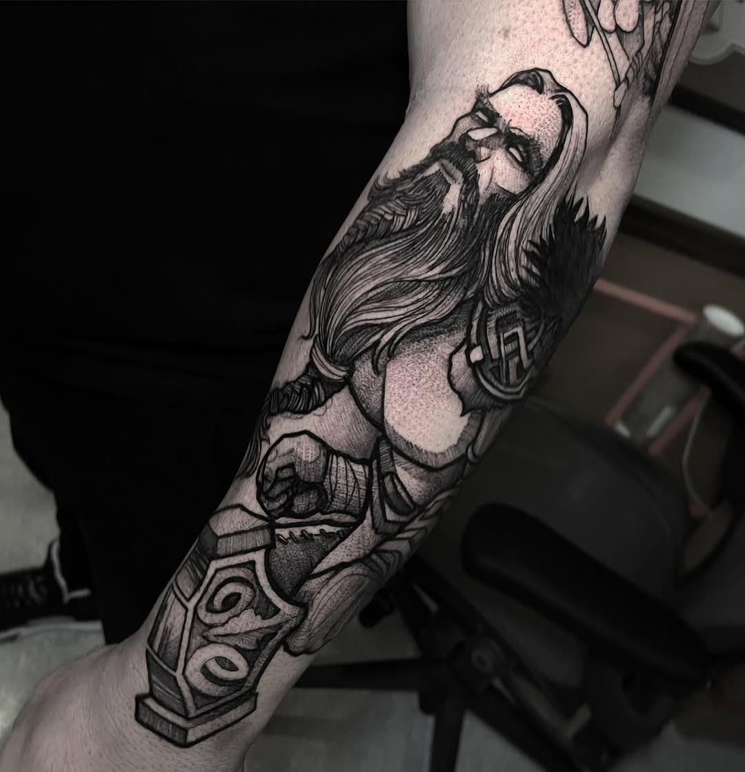 Ink and Dagger Tattoo