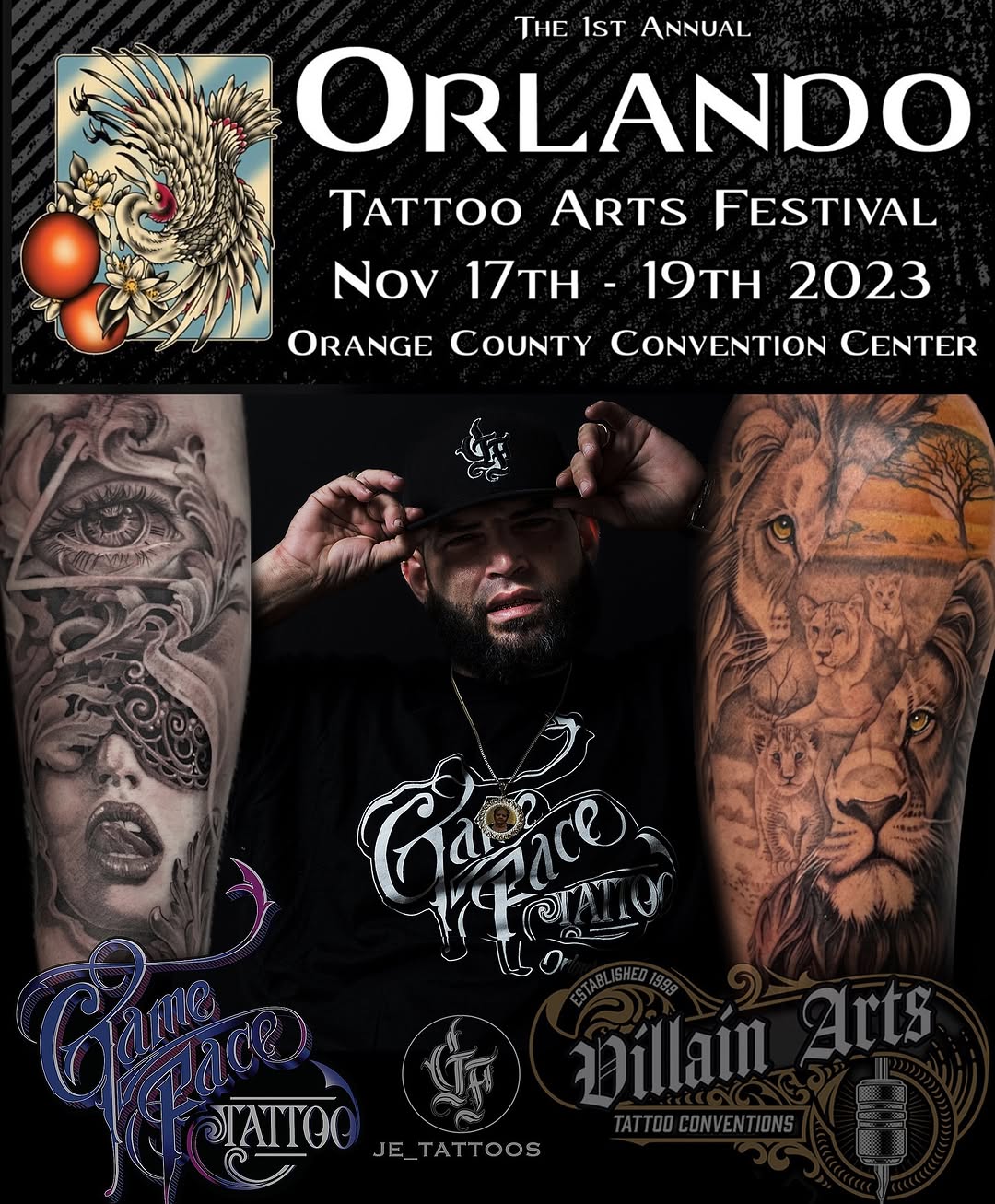 Game Face Tattoo