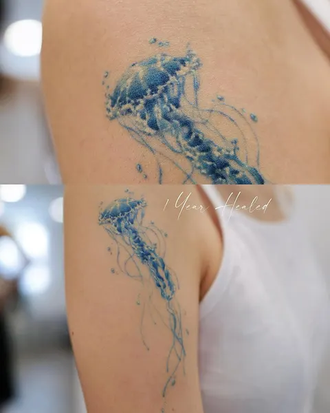 Nature, 붓, 비, 펜, 붓터치, 잉크병, 해파리, 산호, 수묵화