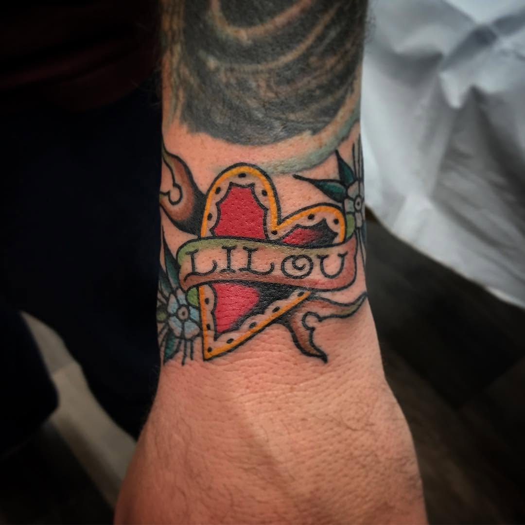 Flower, Rose, Lettering