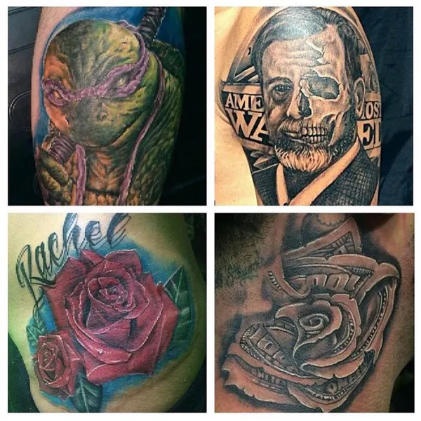Game Face Tattoo