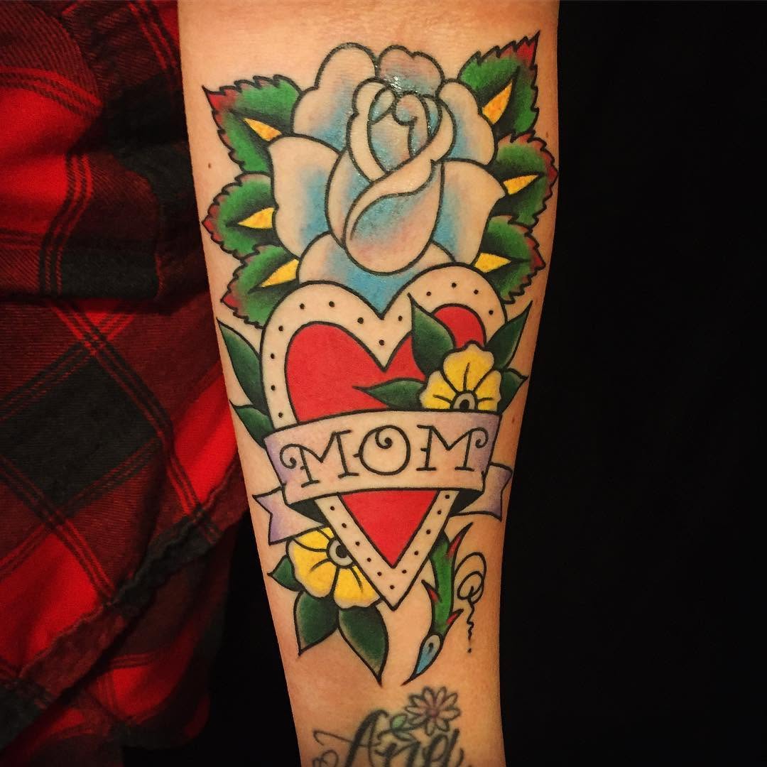 Flower, Rose, Lettering