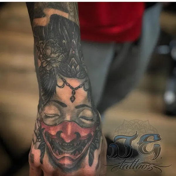 Game Face Tattoo
