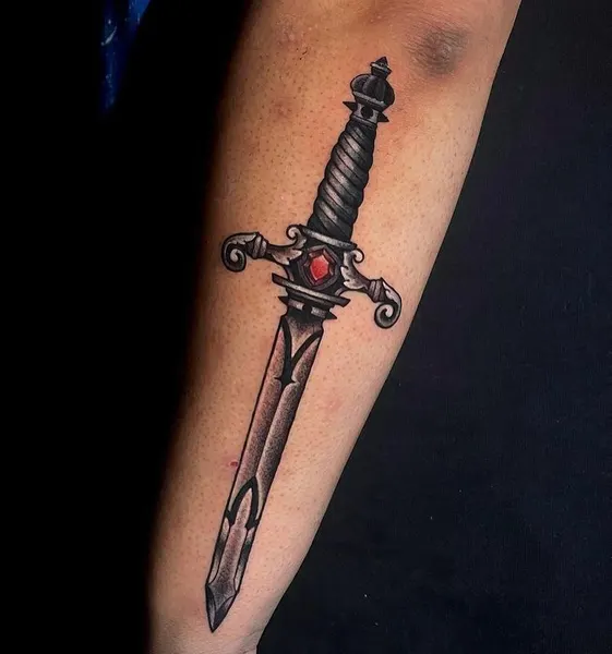 Ink and Dagger Tattoo