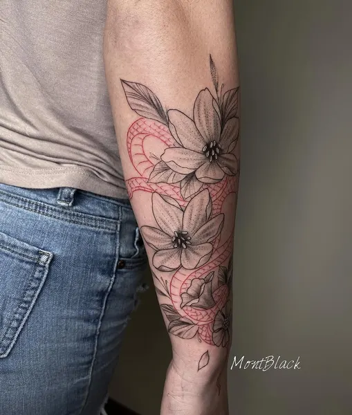 Flower, Dragon