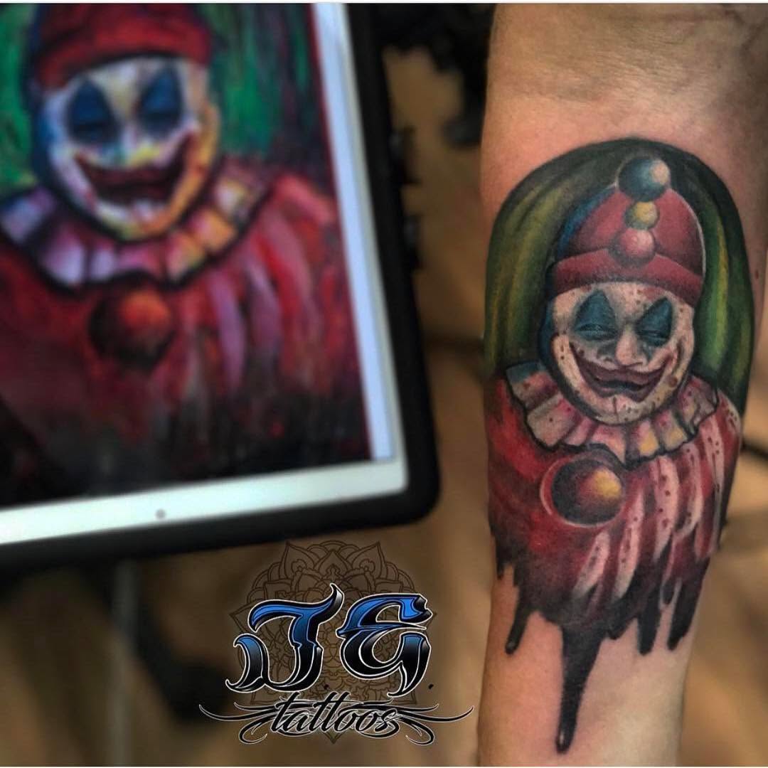 Game Face Tattoo
