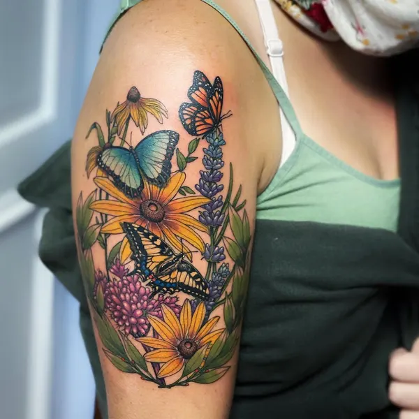 Flower, Animal, Nature