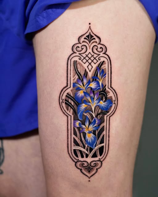 Flower, 아이리스, 난초
