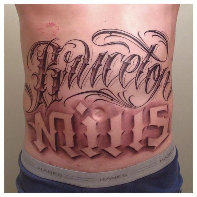 Lettering