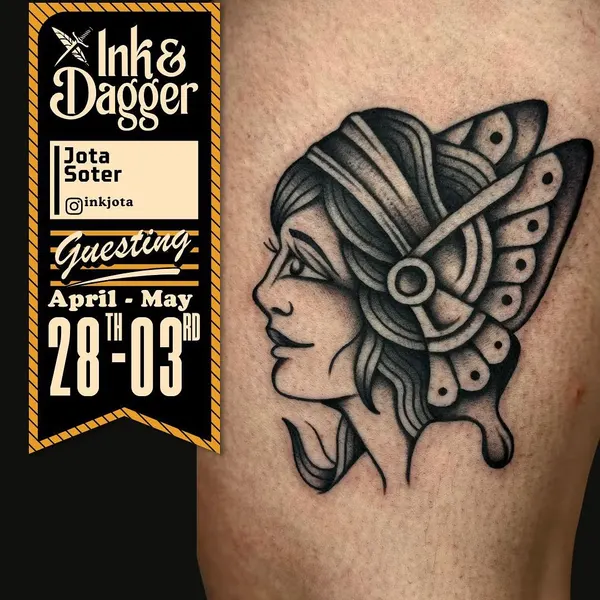 Ink and Dagger Tattoo