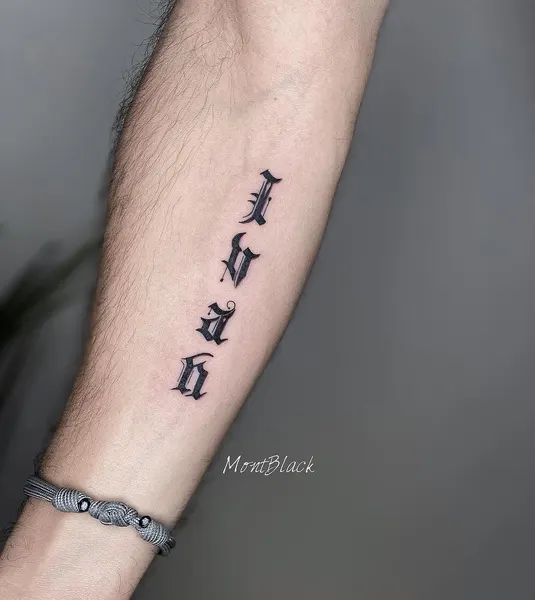Lettering