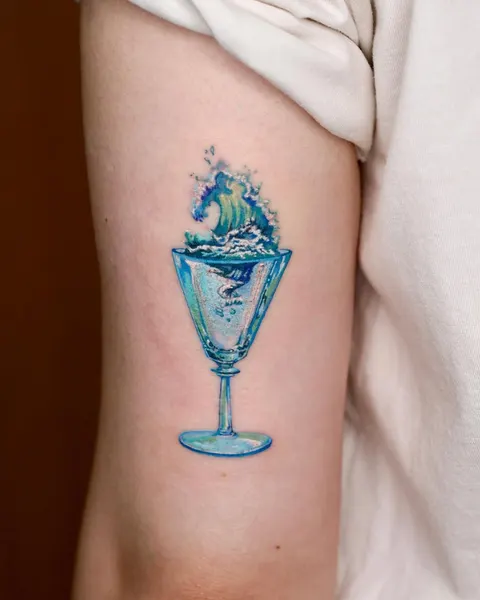 와인잔, Flower