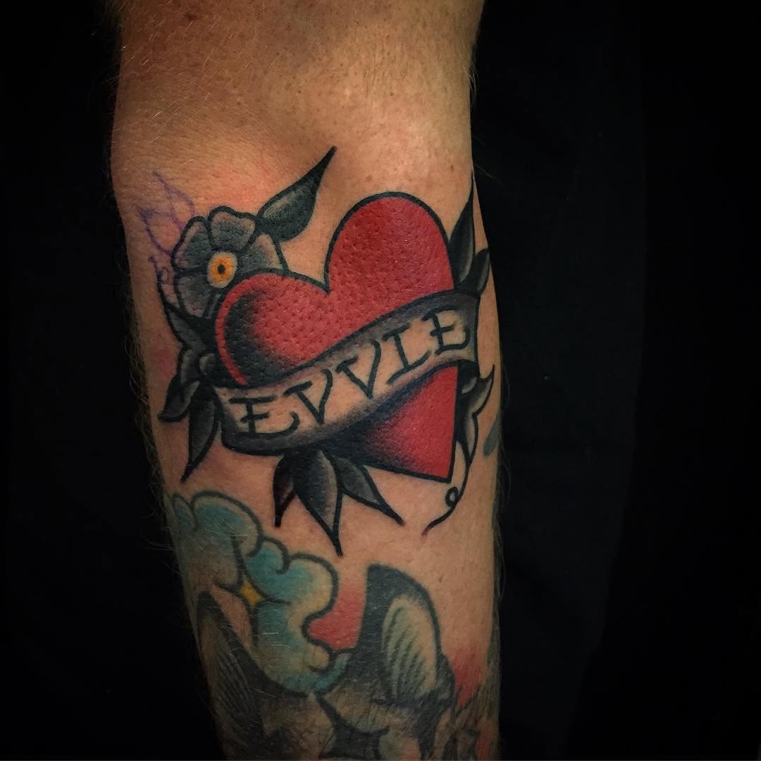Flower, Rose, Lettering