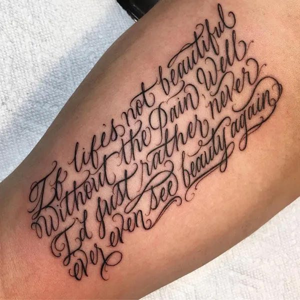 Lettering
