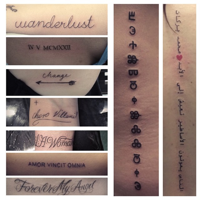 Lettering