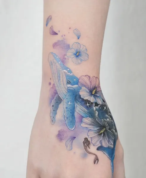 Flower, 붓