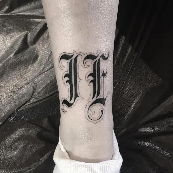 Lettering, 고딕 레터링