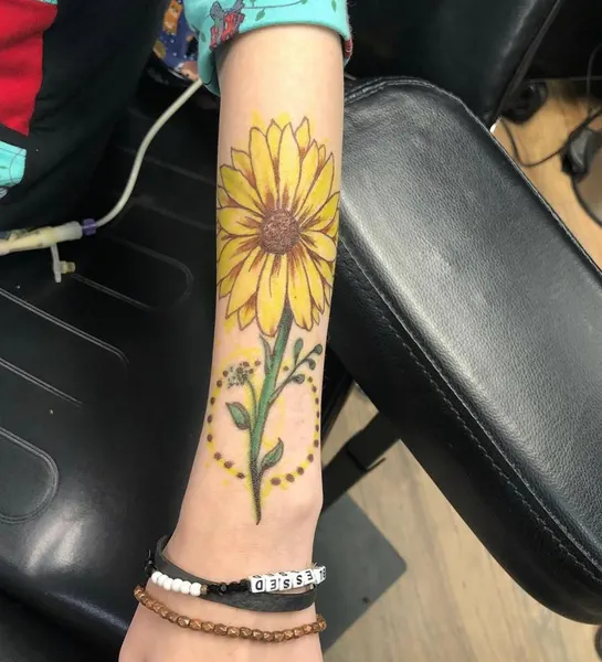 Game Face Tattoo