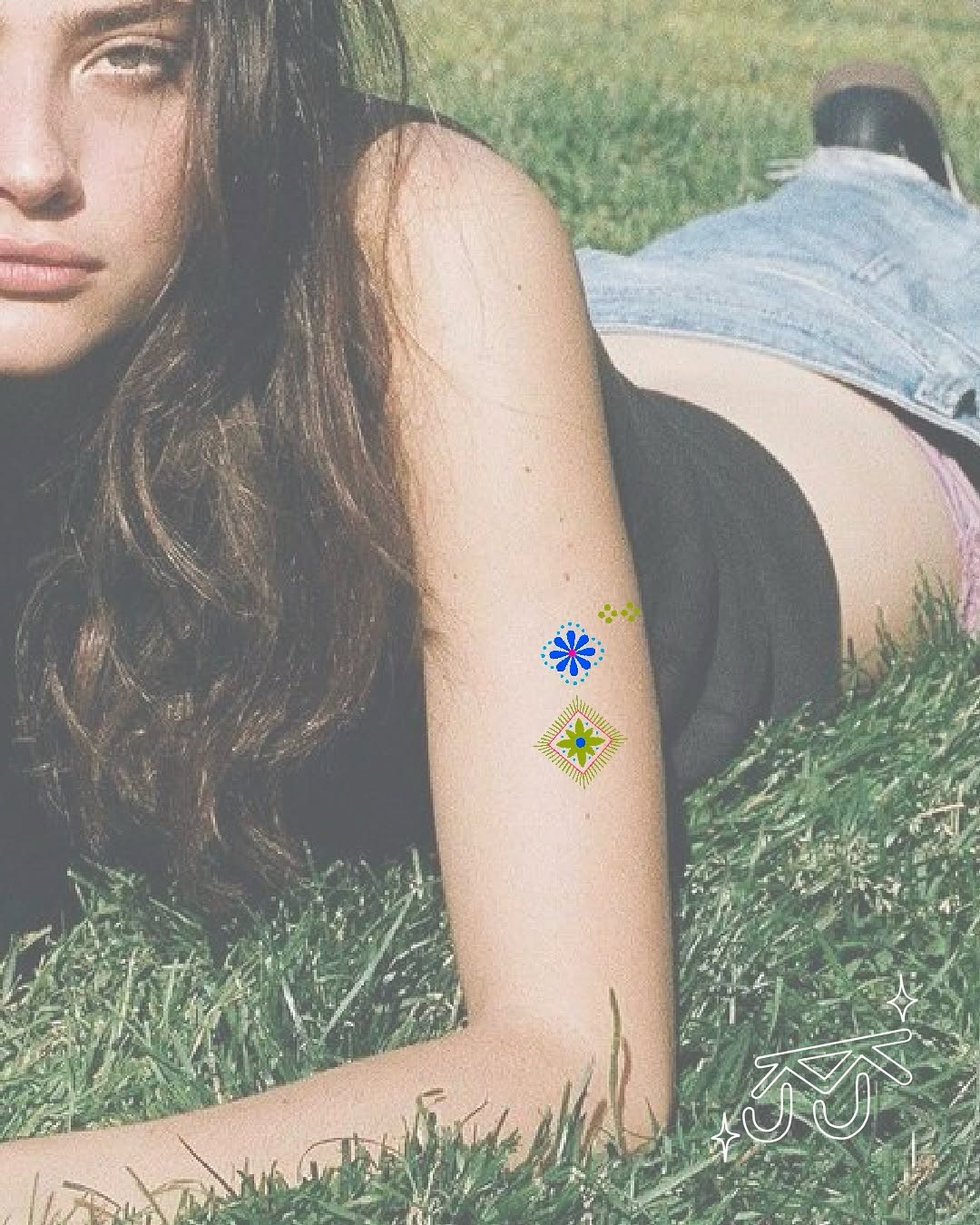 Flower, Geometric, Mini