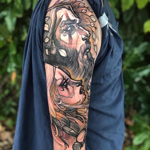 Ink and Dagger Tattoo