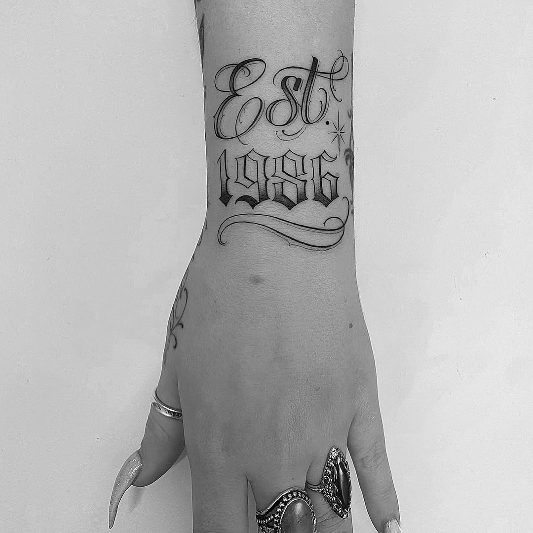 Lettering