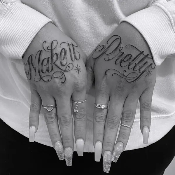 Lettering