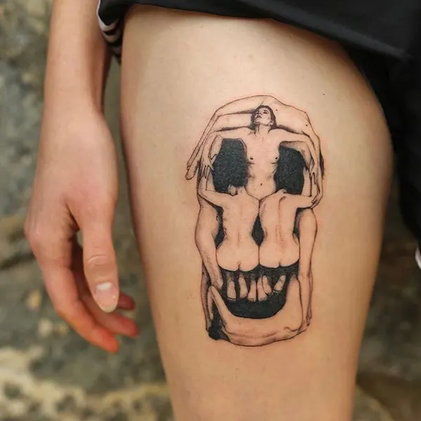 뼈, Skull, 유령