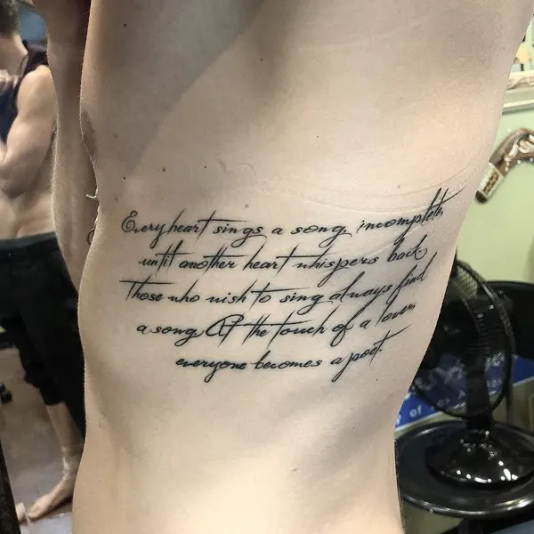 Lettering