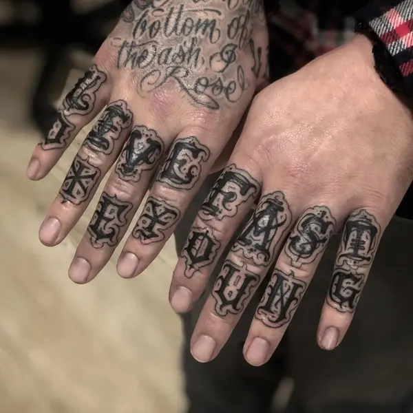 Lettering