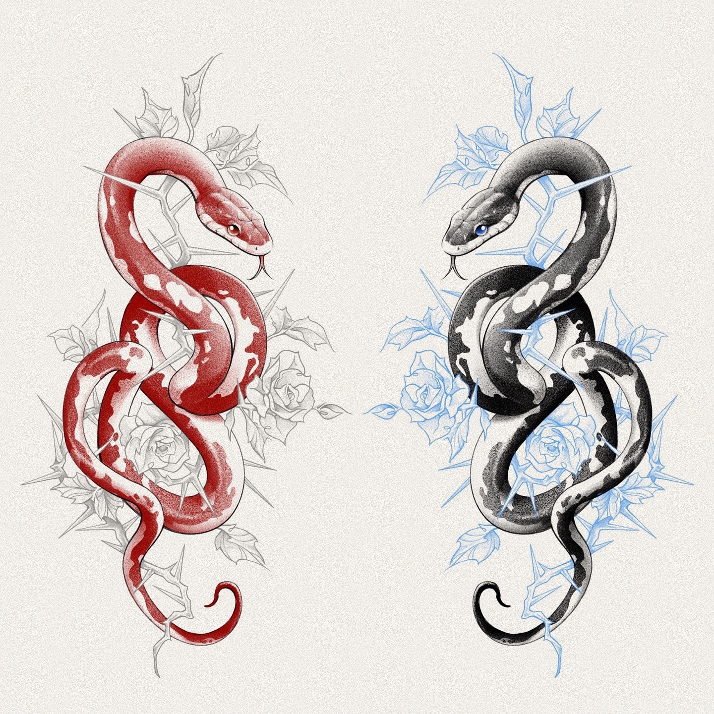 Snake, Dragon