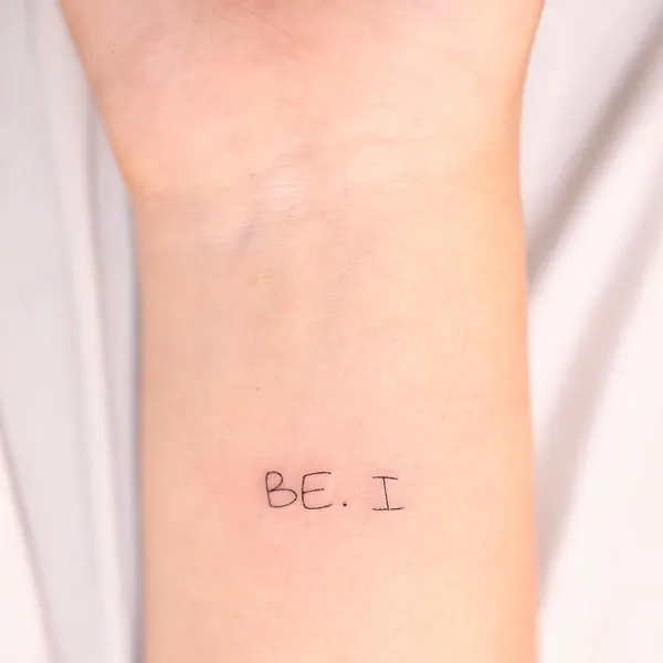 Lettering, Mini