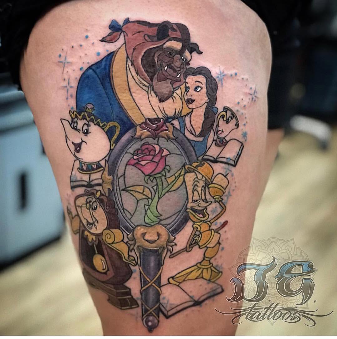 Game Face Tattoo