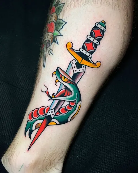 Ink and Dagger Tattoo