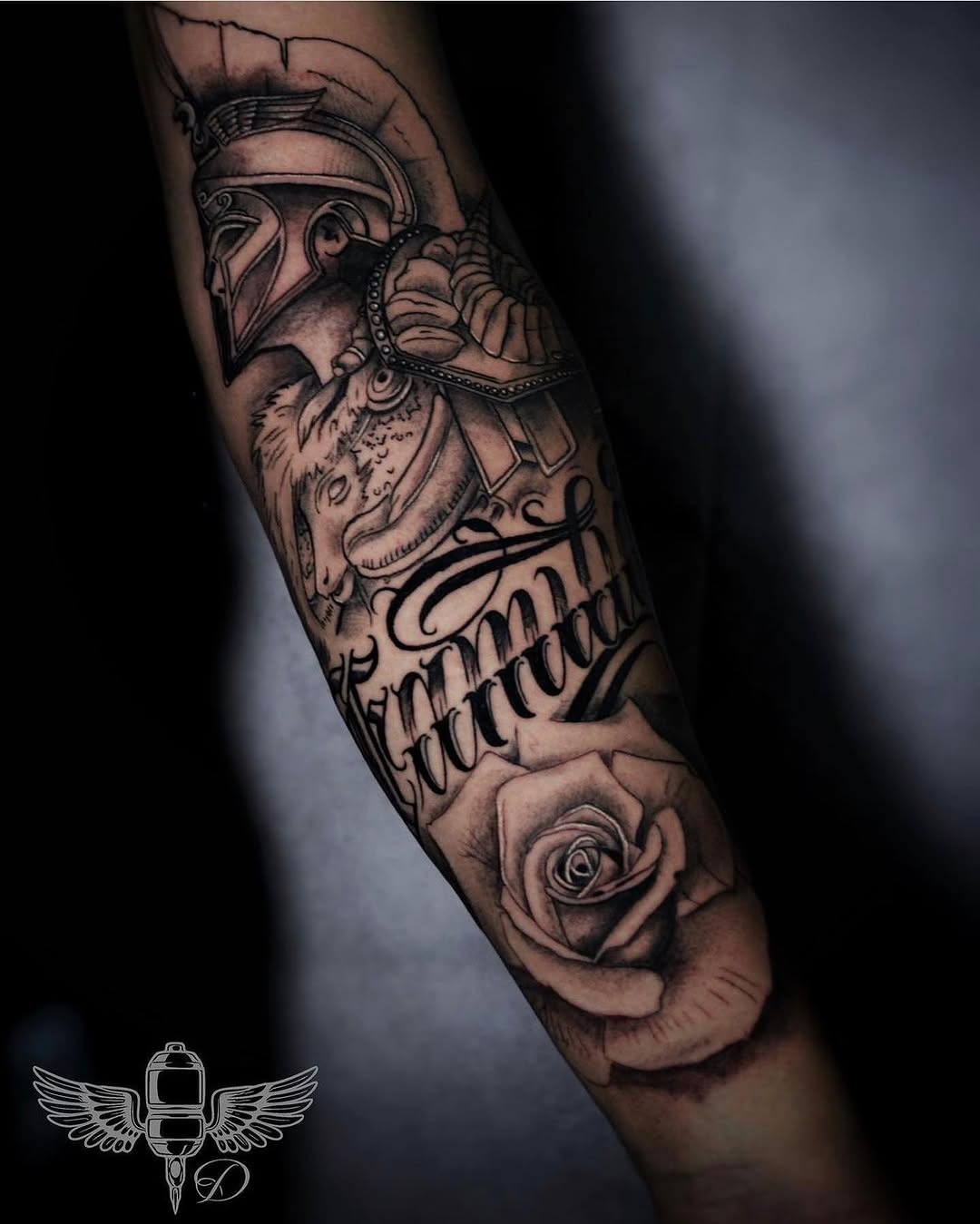 Game Face Tattoo