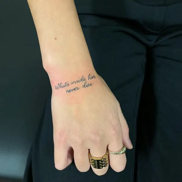 Lettering