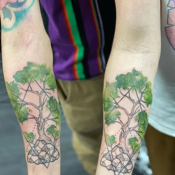 Game Face Tattoo