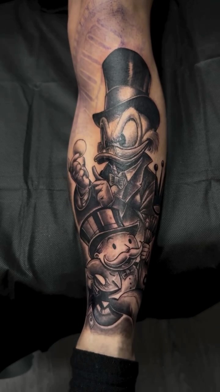 Game Face Tattoo