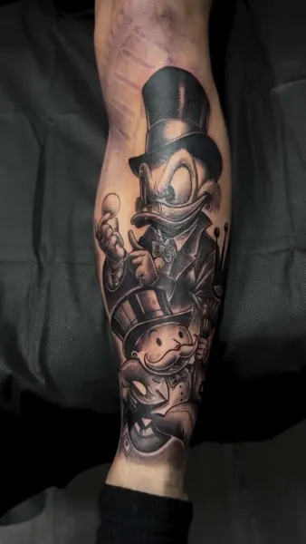 Game Face Tattoo
