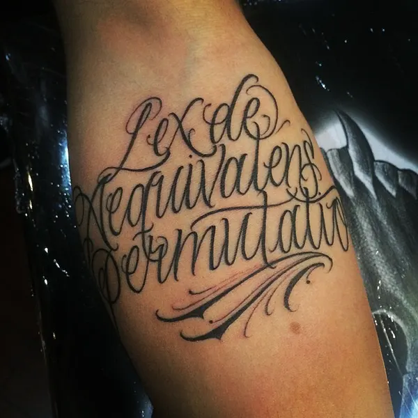 Lettering