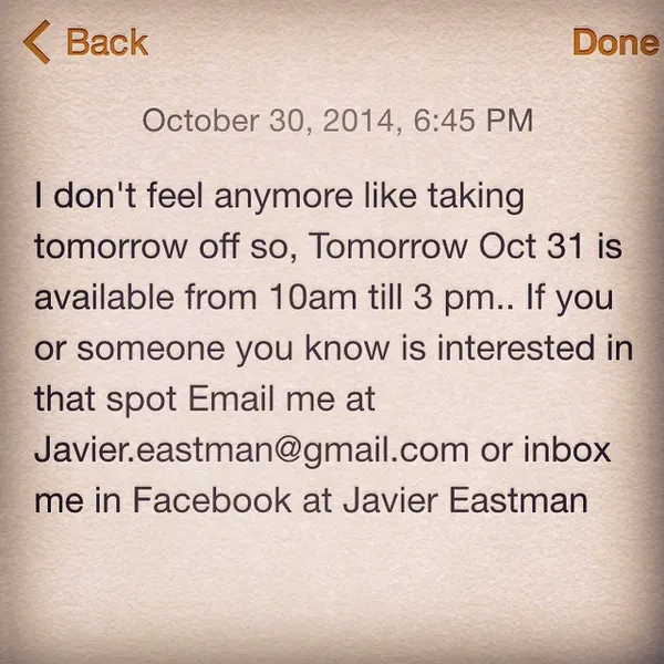 Javier Eastman
