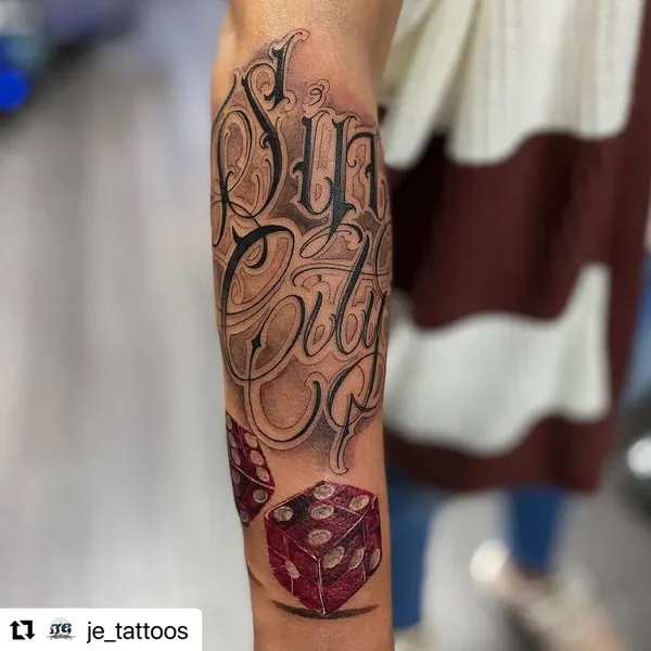 Game Face Tattoo