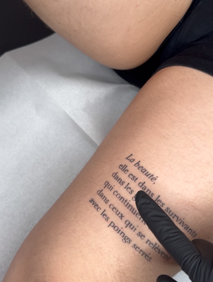Lettering