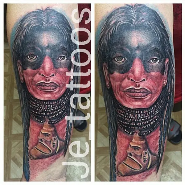 Game Face Tattoo
