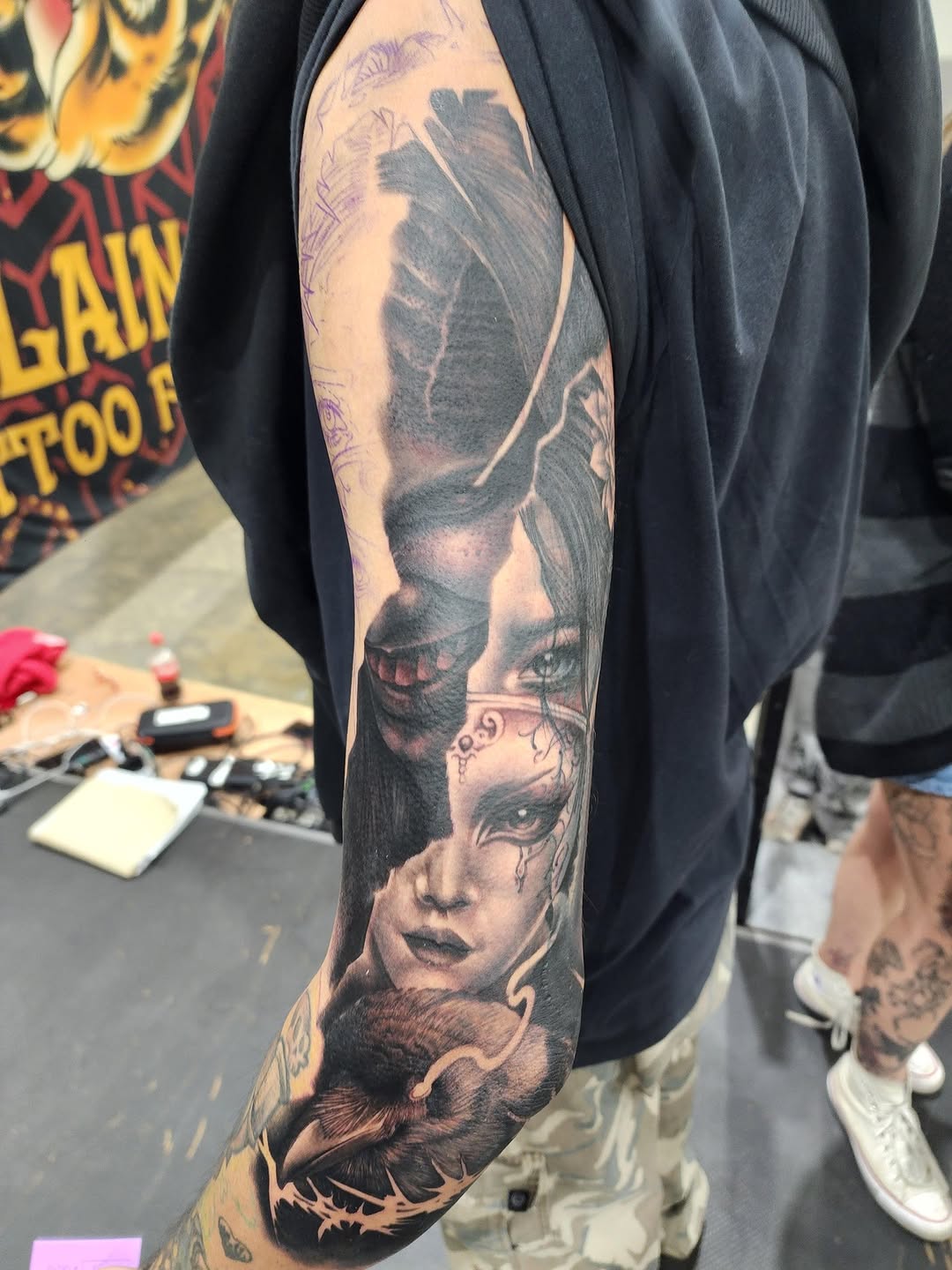 Villain Arts Tattoo Convention