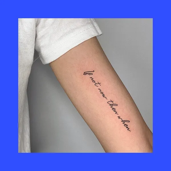 Lettering, 가사, 문장