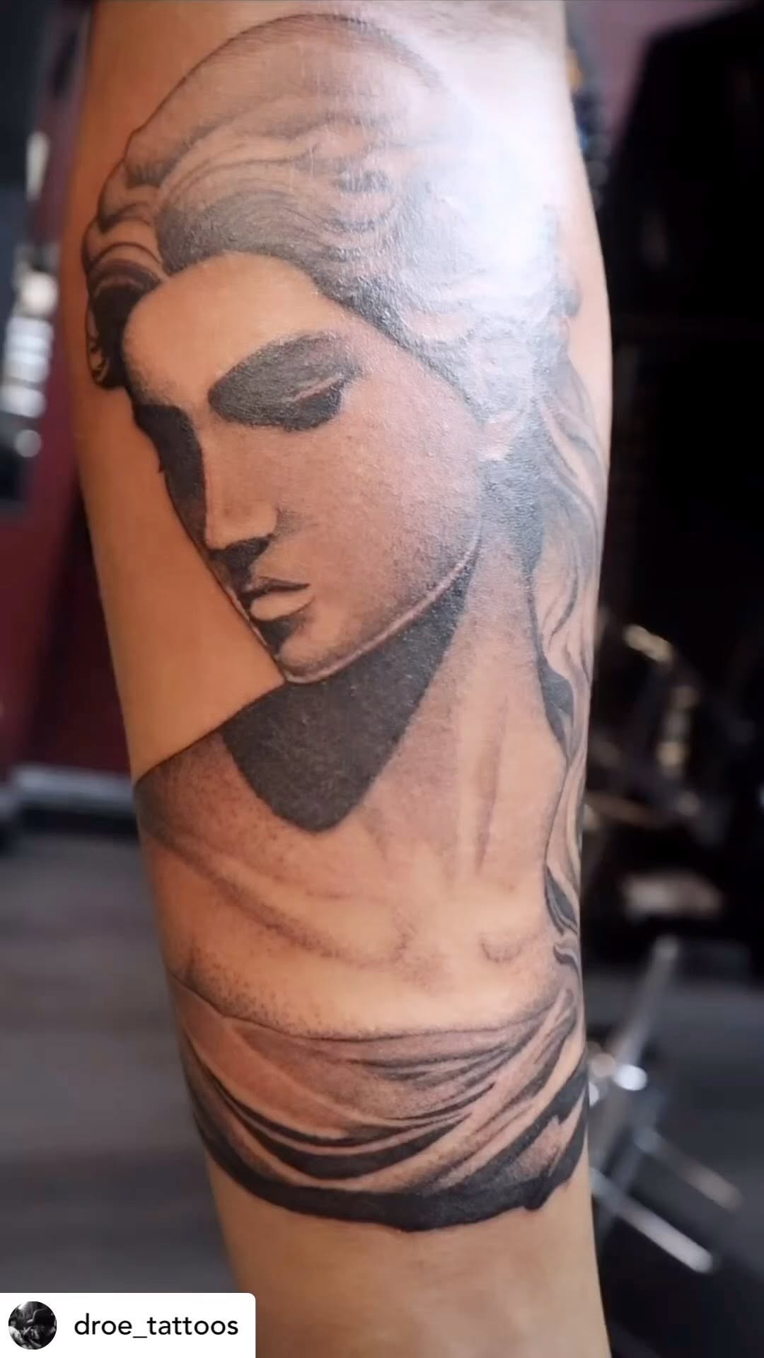 Game Face Tattoo