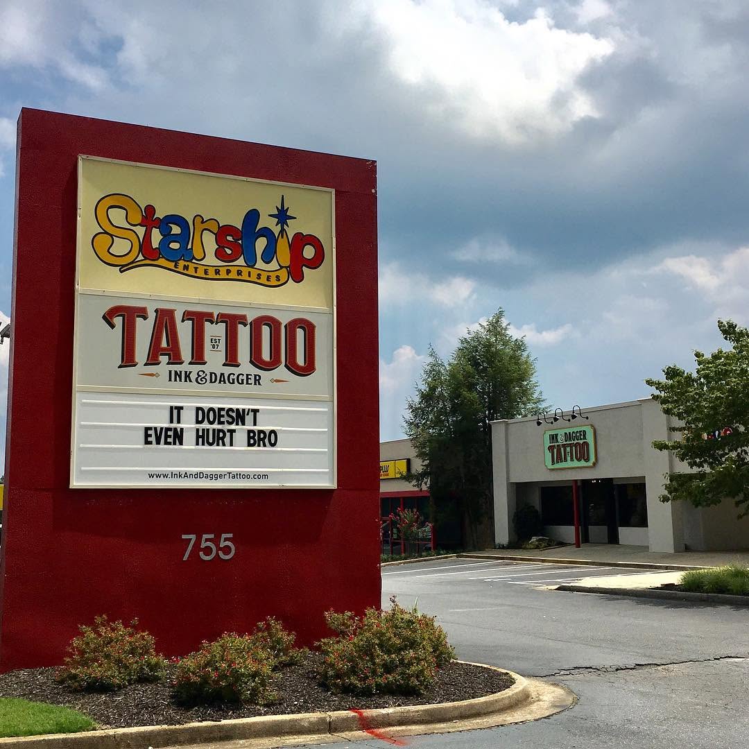 Ink and Dagger Tattoo